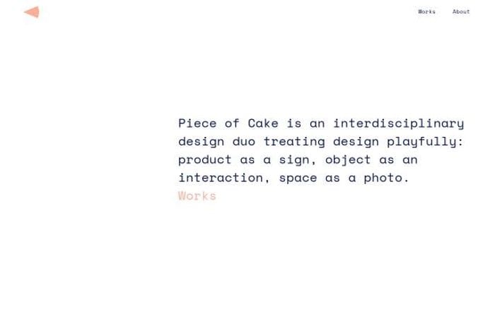 Piece-of-cake website preview