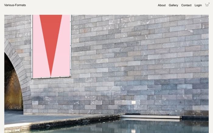 Various-Formats website preview