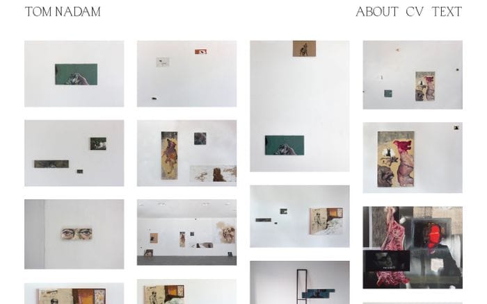 TOM NADAM website preview
