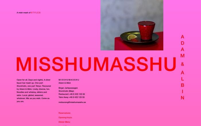 Misshumasshu website preview