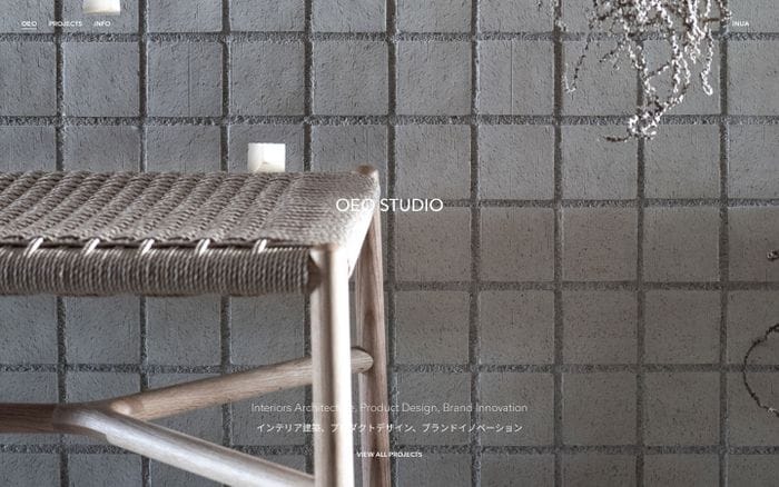 OEO STUDIO website preview