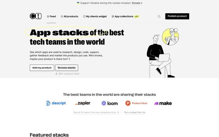 Companies.tools website preview