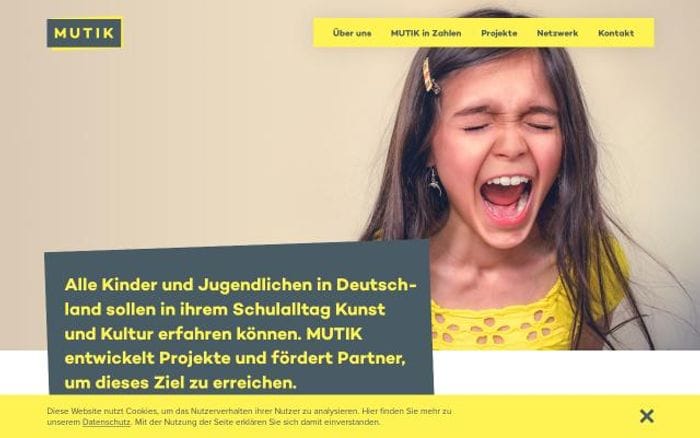 Mutik website preview