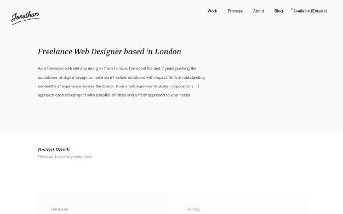 Jonathankelley website preview