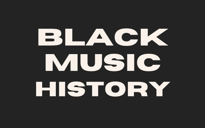 Black Music History Library website preview
