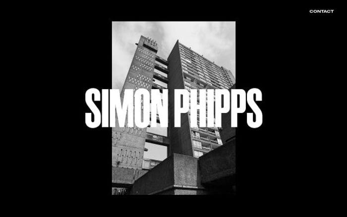 Simonphipps website preview