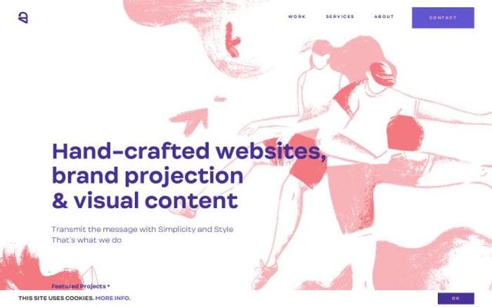 Ester website preview