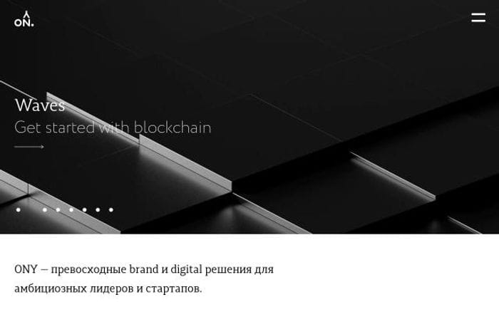Ony website preview