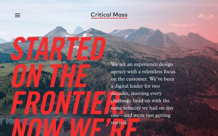 Criticalmass website preview