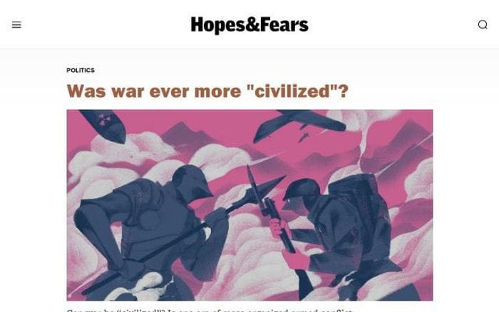 Hopesandfears website preview