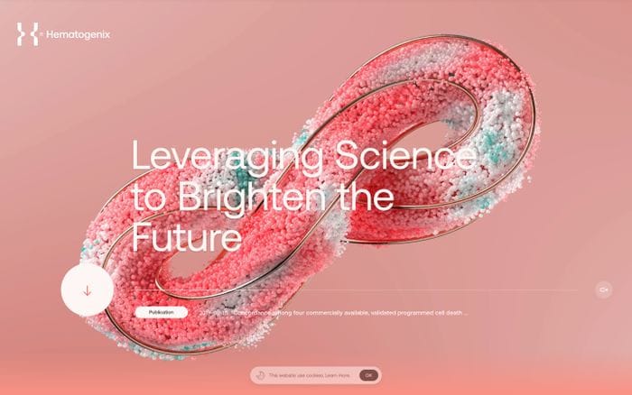 Hematogenix website preview