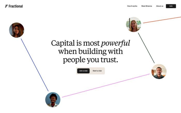 Fractional website preview