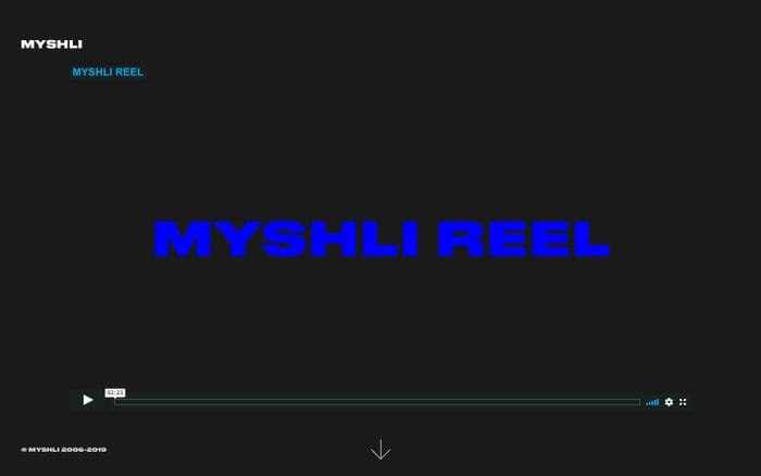 MYSHLI website preview