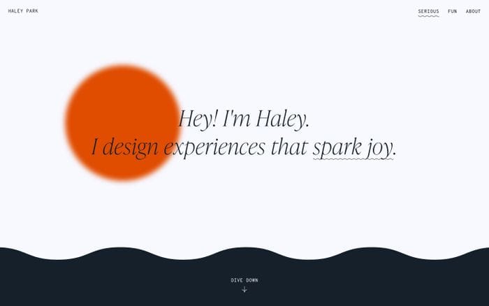 Haley Park website preview