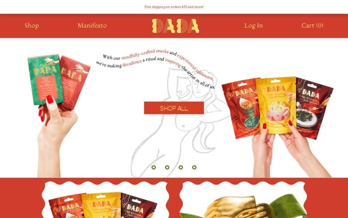 DADA Daily Official Website – Dada Daily website preview