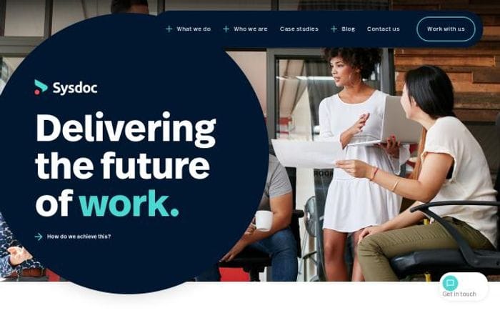 Sysdoc website preview