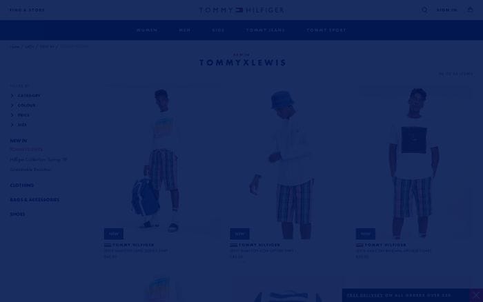 TOMMYXLEWIS for men | Tommy Hilfiger UK website preview