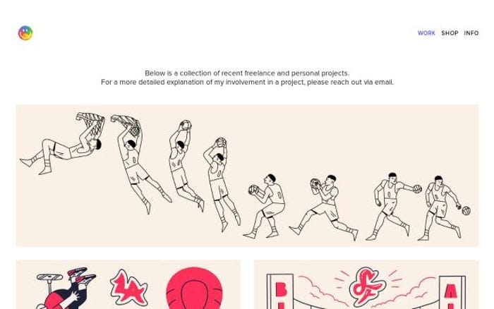 Mrchillustrator website preview