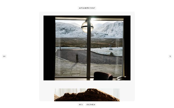 Alexander Cooke website preview