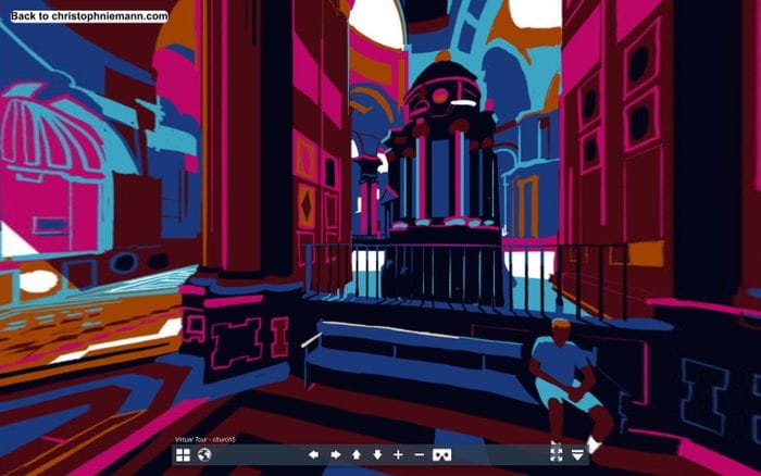 cadiz cathedral VR christoph niemann website preview