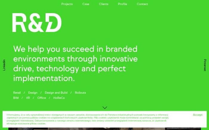 Rd website preview