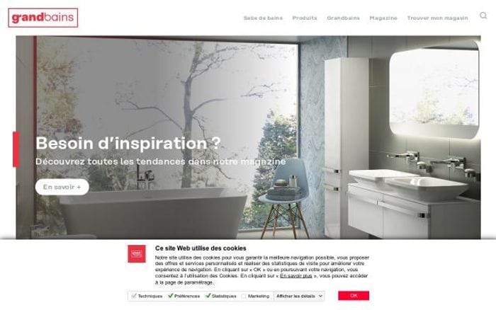 Grandbains website preview