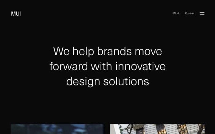 Mui website preview