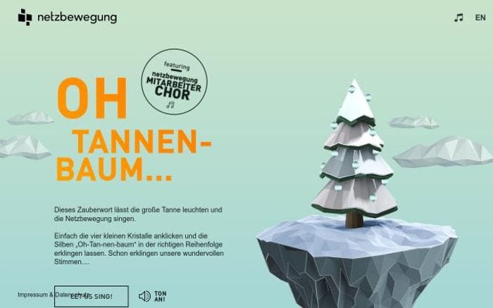 Netzbewegung website preview