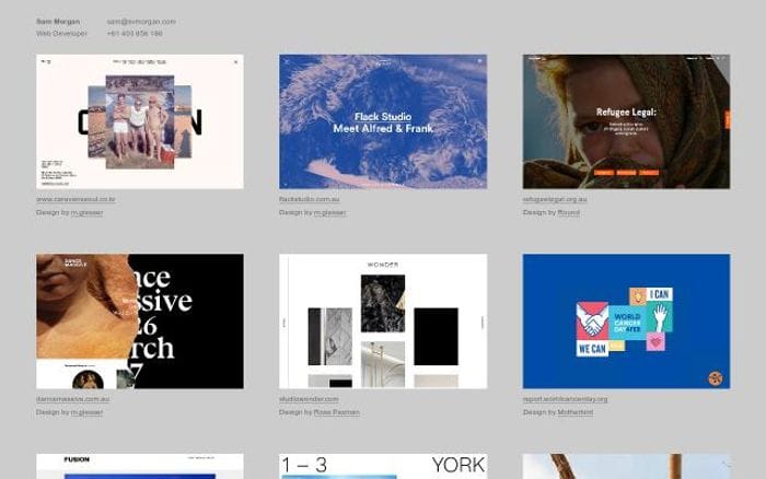 Svmorgan website preview