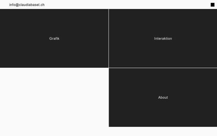 Claudiabasel website preview