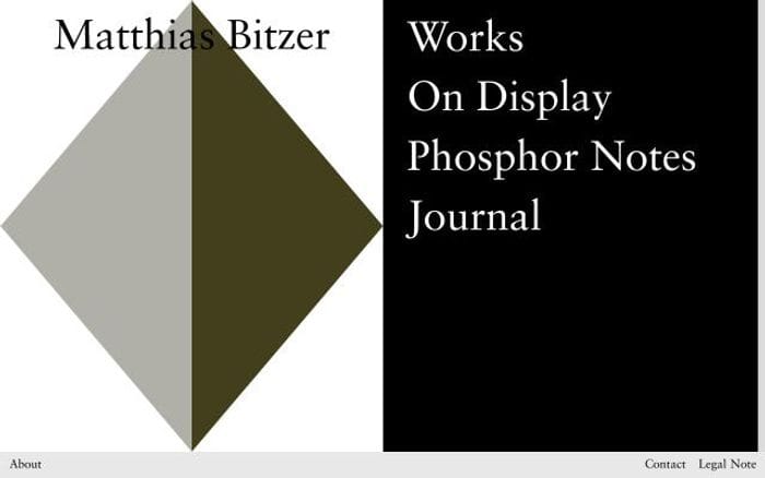 Matthiasbitzer website preview