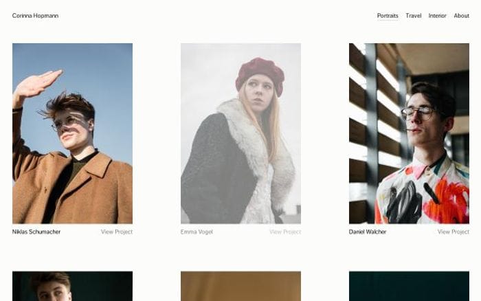 Corinnahopmann website preview