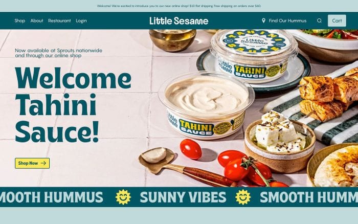 Little Sesame website preview