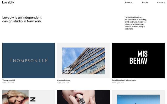 Lovably website preview