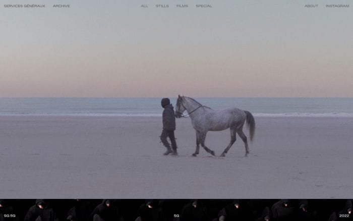 Services Généraux website preview