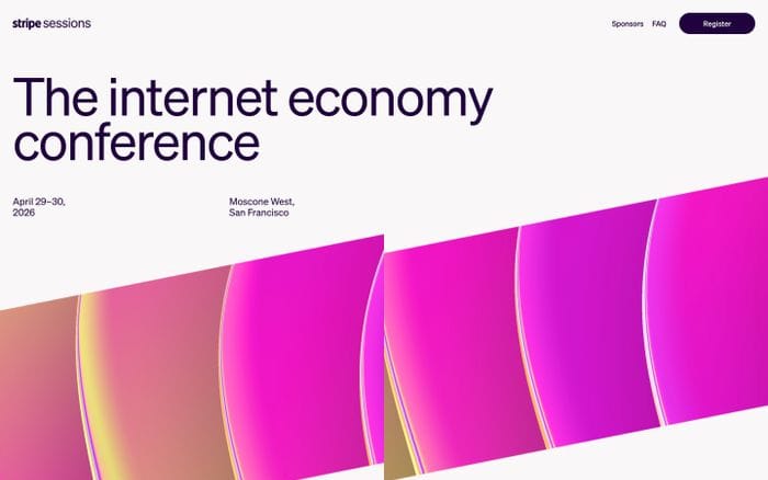 Stripe Sessions website preview