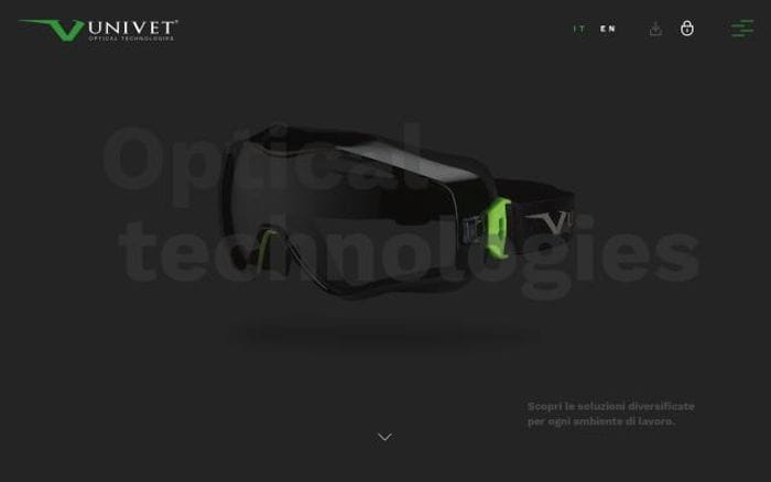 Univet website preview