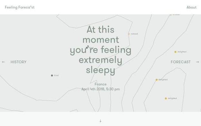 Feelingforeca website preview