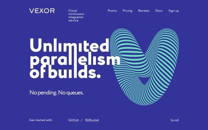 Vexor website preview