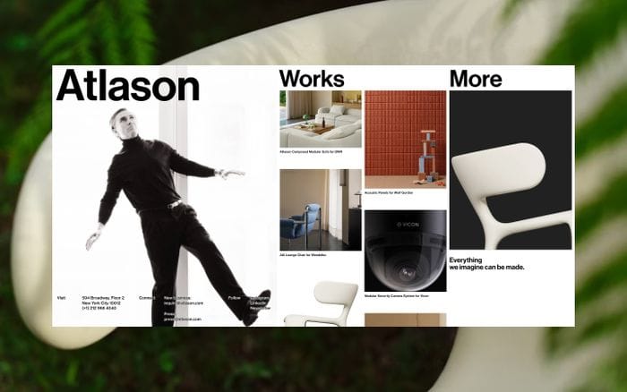 Atlason website preview
