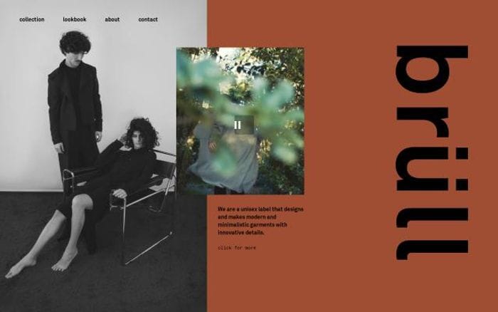 Brull website preview