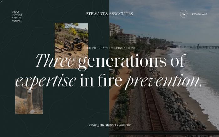 E. Stewart & Associates website preview
