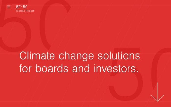5050climate website preview