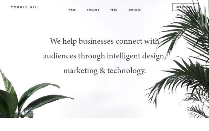 Cobblehilldigital website preview