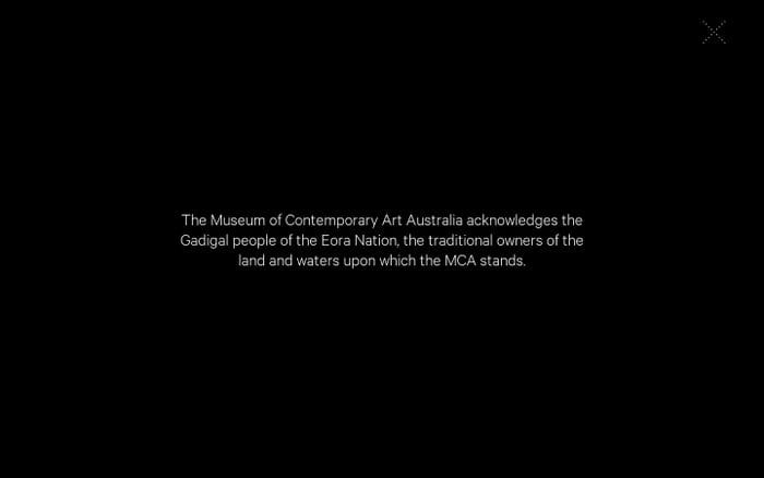 Australia’s home for contemporary art | MCA Australia website preview