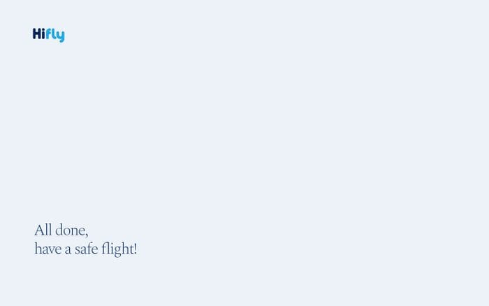 Hi Fly website preview