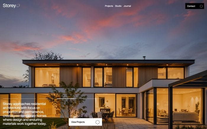 Storey website preview