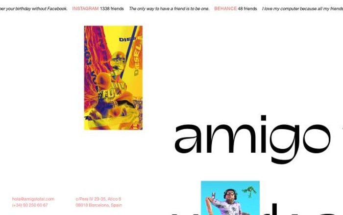 Amigototal website preview