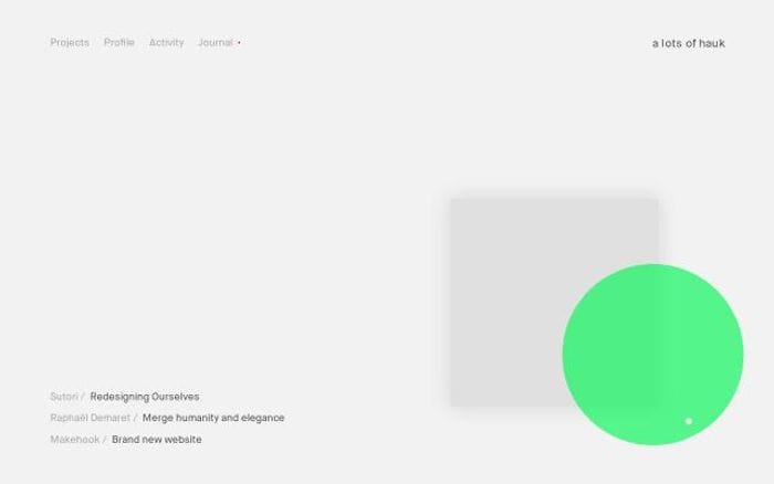 Makehauk website preview