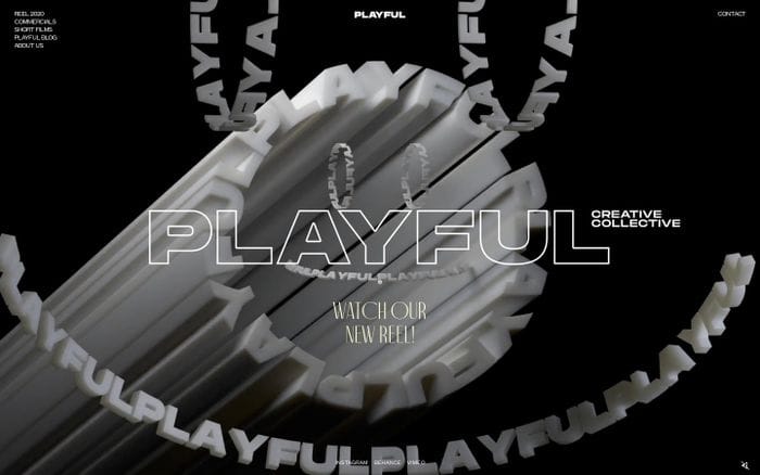 Playful website preview